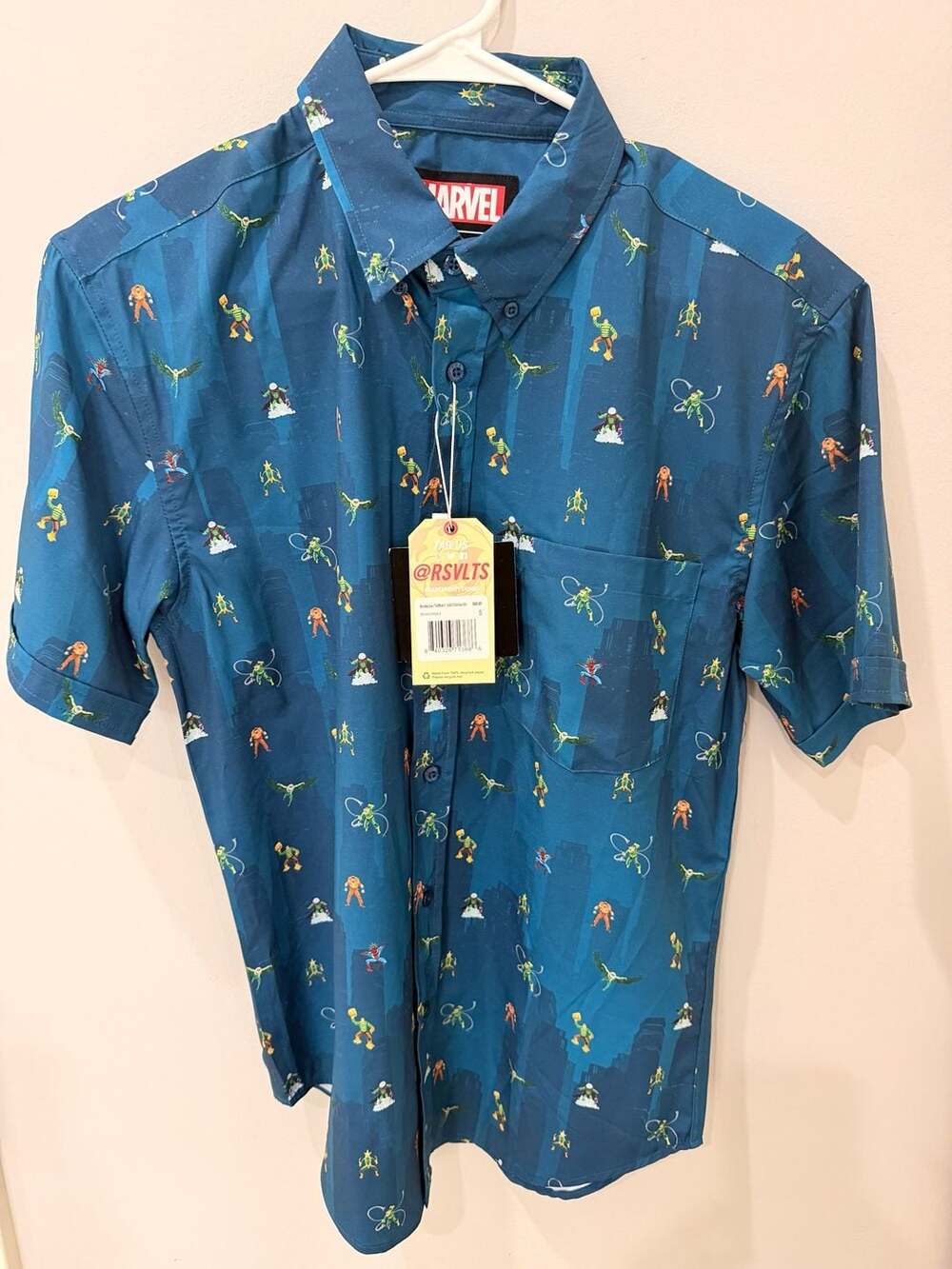 RSVLTS x Marvel Spider-Man 'The Sinister 6' KUNUFLEX Short Sleeve Shirt